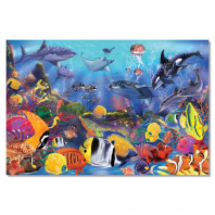 Пазл Melissa&Doug Мега "Водяний світ", 48 елементів (MD10427) Пазл Melissa&Doug Мега "Водяний світ", 48 елементів (MD10427)