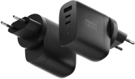 Зарядний пристрій Native Union Fast GaN Charger PD 67W Black (FAST-PD67-BLK-2CA)