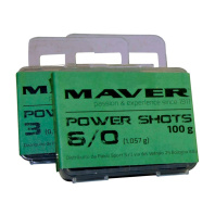 Грузило Maver набір Power Shots 3/0 (0.475g) 100g (1300.35.98)