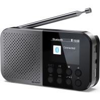 Портативний радіоприймач Sharp DR-P520 Grey (DR-P520GY)