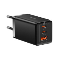 Зарядний пристрій Baseus GaN5 Pro PD QC 65W 3.25A Black with Type-C/Type-C  (CCGP120201)