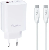 Зарядний пристрій Gelius Stratus GP-HC068 45W with Type-C / Type-C