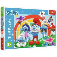 Пазл Trefl Maxi The Smurfs День смурфа 24 елемента (5900511143744) Пазл Trefl Maxi The Smurfs День смурфа 24 елемента (5900511143744)