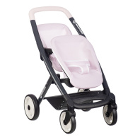 Коляска для ляльок Smoby для двійнят Maxi-Cosi Рожева перлина, 54 х 38, 5 х 64 см, 3+ (7600253221) Коляска для ляльок Smoby для двійнят Maxi-Cosi Рожева перлина, 54 х 38, 5 х 64 см, 3+ (7600253221)