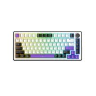 Клавіатура Hator Hellyberry HK75 Mechanical Linear RGB Wireless/Bluetooth/USB UA Black/White (HK75_wireless)