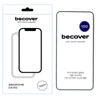 Скло захисне BeCover Samsung Galaxy S25 Plus SM-S936 10D Black (712722)