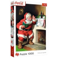 Пазл Trefl Lic Coca-Cola Санта біля каміна (5900511109221) Пазл Trefl Lic Coca-Cola Санта біля каміна (5900511109221)