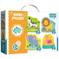 Пазл Trefl Baby Classic Тварини на сафарі (5900511360738) Пазл Trefl Baby Classic Тварини на сафарі (5900511360738)