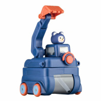 Пляшка для води Ardesto Excavator 500мл, пластик, синій (AR2250EB)