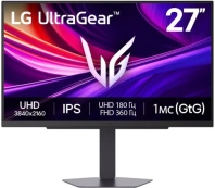 Монітор LG 27G810A-B Black - 27" IPS / 3840?2160 / 180 Гц / AMD FreeSync Premium, Nvidia G-Sync Compatible, Adaptive Sync / Pivot / HAS Монітор LG 27G810A-B Black - 27" IPS / 3840?2160 / 180 Гц / AMD FreeSync Premium, Nvidia G-Sync Compatible, Adaptive Sync / Pivot / HAS