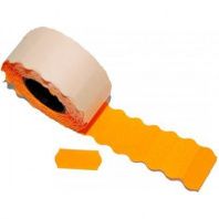 Етикет-стрічка Aurika 26х12 orange (2612O)