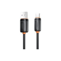 Дата кабель USB 2.0 AM to USB-C 1.0m 3A black XO (NB302-AC.black)
