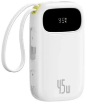 Батарея універсальна Baseus EnerFill FC31 Qpow 3 10000mAh 45W White (E0028C01)