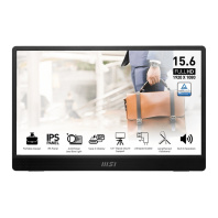Монітор MSI PRO MP161 E2 Монітор MSI PRO MP161 E2