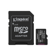 FLASH пам'ять Kingston Canvas Select Plus Gen3 UHS-I U3 V30 A1 Micro SDXC 512GB with adapter  (SDCS3/512GB)