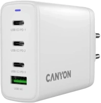 Зарядний пристрій Canyon OnCharge 120ACC 120W White (CNS-CUW120ACC) Зарядний пристрій Canyon OnCharge 120ACC 120W White (CNS-CUW120ACC)