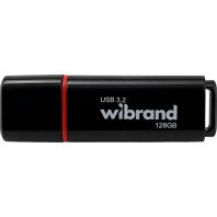 Флешка USB Wibrand Scarab 128GB Black (WI3.2/SC128P11B)