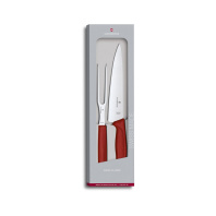 Набір ножів Victorinox SwissClassic Carving Set Red (6.7131.2G) Набір ножів Victorinox SwissClassic Carving Set Red (6.7131.2G)