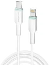 Кабель WUW X206 20W Type-C / Lightning 1m White (WUW-X206TL)