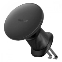 Кріплення для мобільного телефону Baseus CW01 Magnetic Wireless Charging Car Mount 15W Black (C40141001111-00)