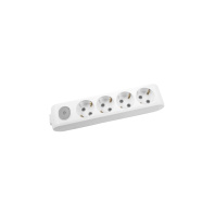 Мережевий подовжувач Panasonic X-tendia із заземленням 4 розетки, 3м (WLTA04432GR-UA) Мережевий подовжувач Panasonic X-tendia із заземленням 4 розетки, 3м (WLTA04432GR-UA)