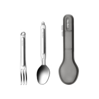Набір туристичного посуду NexTool Portable Stainless Steel Tableware, нержавіюча сталь (NE20133)