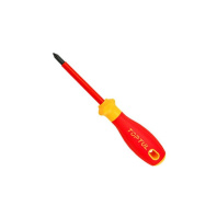 Викрутка Toptul діелектрична хрестова PH0x60мм (1000V) VDE Pro-Plus Series (FBEF0006V4) Викрутка Toptul діелектрична хрестова PH0x60мм (1000V) VDE Pro-Plus Series (FBEF0006V4)