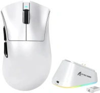 Миша Attack Shark V3 Pro Ultra-Light WL/BT/USB White (V3PROW_AS)