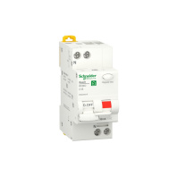 Диференціальний автоматичний вимикач Schneider Electric RESI9 6kA 1P+N 16A C 30mA (R9D25616)