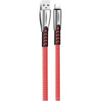 Дата кабель USB 2.0 AM to Lightning 1.0m zinc alloy red ColorWay (CW-CBUL010-RD) Дата кабель USB 2.0 AM to Lightning 1.0m zinc alloy red ColorWay (CW-CBUL010-RD)