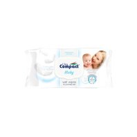 Дитячі вологі серветки Ultra Compact Sensetive 72 шт з клапаном (8697420532437) Дитячі вологі серветки Ultra Compact Sensetive 72 шт з клапаном (8697420532437)