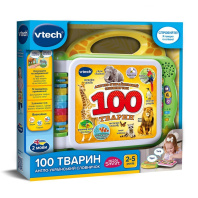 Розвиваюча іграшка VTech Англо-український словничок 100 тварин (80-609576) Розвиваюча іграшка VTech Англо-український словничок 100 тварин (80-609576)
