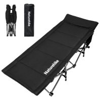 Розкладачка Naturehike CNK2300WS010, поліестер Oxford, чорна (6976507665209)