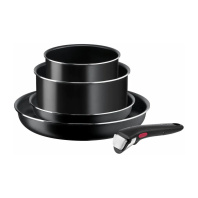 Набір посуду Tefal Ingenio Easy Cook and Clean 5pcs Black  (L1539543)