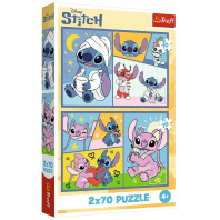 Пазл Trefl Lilo&Stitch Зі Стічем не нудно 2x70 (5900511344448) Пазл Trefl Lilo&Stitch Зі Стічем не нудно 2x70 (5900511344448)