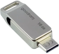 Флешка USB GOODRAM OTG ODA3 16GB Grey (ODA3-0160S0R11)