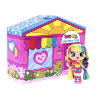 Лялька Decora Girlz Дизайнерський магазин наліпок (D1009) Лялька Decora Girlz Дизайнерський магазин наліпок (D1009)