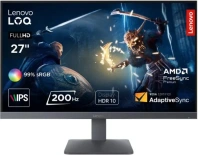 Монітор Lenovo LOQ 27-10 Lunar Grey (68F2GACBUA) - 27" IPS / 1920?1080 / 200 Гц / AMD FreeSync Premium, Adaptive Sync