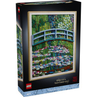 Конструктор LEGO ART «Міст над ставком із лататтям» Клода Моне (31220)