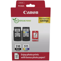 Картридж Canon PG-510+CL-511 +Photo Paper, Value Pack (2970B017) Картридж Canon PG-510+CL-511 +Photo Paper, Value Pack (2970B017)