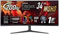 Монітор Acer XZ340CURX2bmiipphx (UM.CX0EE.205) - 34" VA / 3440x1440 / 200 Гц / AMD FreeSync Premium / HAS