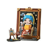 Конструктор LOZ mini Дівчина з перловою сережкою (1287)