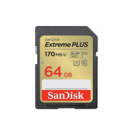 Карта пам'яті SanDisk 64GB SD class 10 UHS-I Extreme PLUS (SDSDXW2-064G-GNCIN) Карта пам'яті SanDisk 64GB SD class 10 UHS-I Extreme PLUS (SDSDXW2-064G-GNCIN)