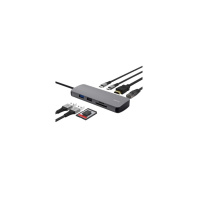Концентратор Trust USB-C 8-in1 1xUSB-А 3.2/USB-A 2.0/2xUSB-С/HDMI/Ehernet/SD/microSD aluminium 0.15m grey (25672_TRUST) Концентратор Trust USB-C 8-in1 1xUSB-А 3.2/USB-A 2.0/2xUSB-С/HDMI/Ehernet/SD/microSD aluminium 0.15m grey (25672_TRUST)