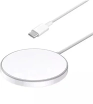 Бездротовий зарядний пристрій Remax Jinga Series 15W Magnetic Fast Charger RP-W58 White (6954851211433)
