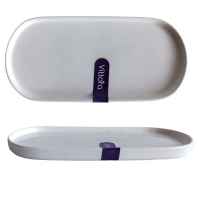 Блюдо Vittora Royale Cream 217 х 103 мм (VT-P-2217CR) Блюдо Vittora Royale Cream 217 х 103 мм (VT-P-2217CR)