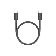 Дата кабель USB-C to USB-C 1.0m 60W Magnet Braided Black Canyon (CND-CCMG60AB15B)