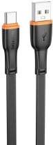 Кабель BOROFONE BX118 Esplendido 3A AM / Type-C 1m Black (6941991120947)