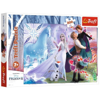 Пазл Trefl Frozen Чарівний світ сестер 200 елементів (5900511132656)