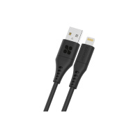 Дата кабель USB 2.0 AM to Lightning 1.2m 2.4A PowerLink-Ai120 black Promate (powerlink-ai120.black) Дата кабель USB 2.0 AM to Lightning 1.2m 2.4A PowerLink-Ai120 black Promate (powerlink-ai120.black)